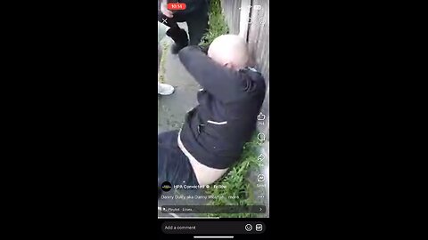 Nonce gets taken down to the floor and says he can’t breath and pretends to be hurt - Danny Duffy