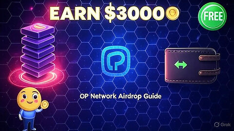 How to Earn $3000 with the OP NET Crypto Airdrop in 2025 (Step-by-Step Guide)