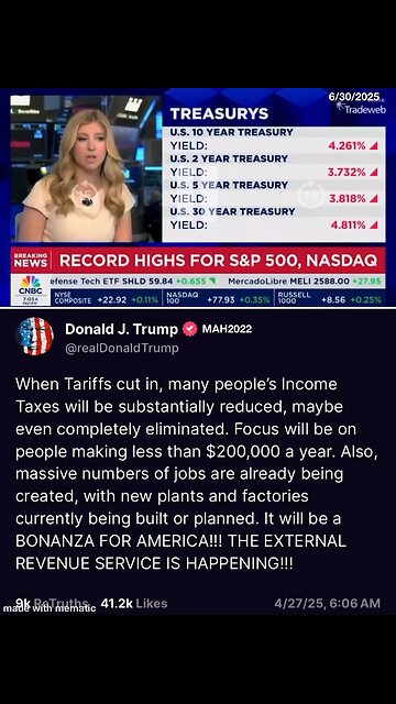 The External Revenue Service!!! Are we going to get paid to be Americans? 🇺🇸