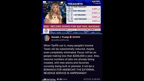 The External Revenue Service!!! Are we going to get paid to be Americans? 🇺🇸