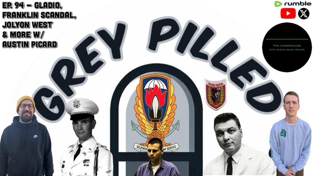EP. 94 - Gladio, Franklin Scandal, Jolyon West, Aquino, Jack Ruby & More w/ Austin Picard