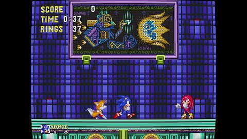 Sonic 3 and Knuckles (1994) Part 11 - Hidden Palace Zone