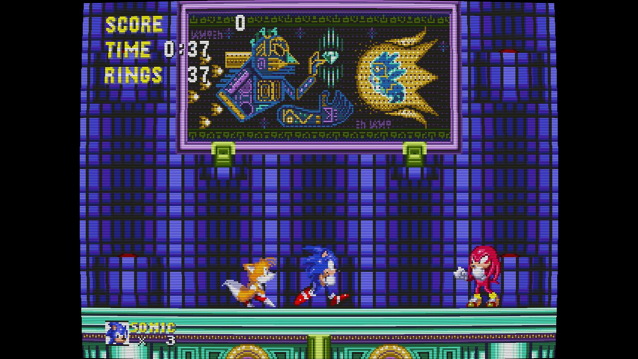 Sonic 3 and Knuckles (1994) Part 11 - Hidden Palace Zone
