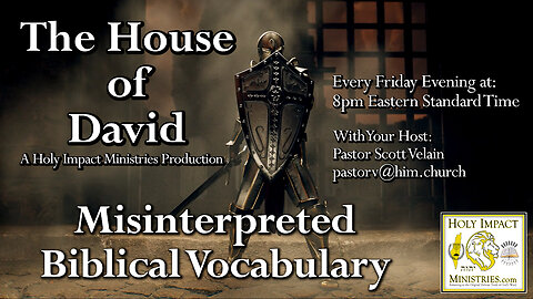 Misinterpreted Biblical Vocabulary