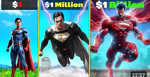 From 1$ superman to 1 billion dollar superman gta v