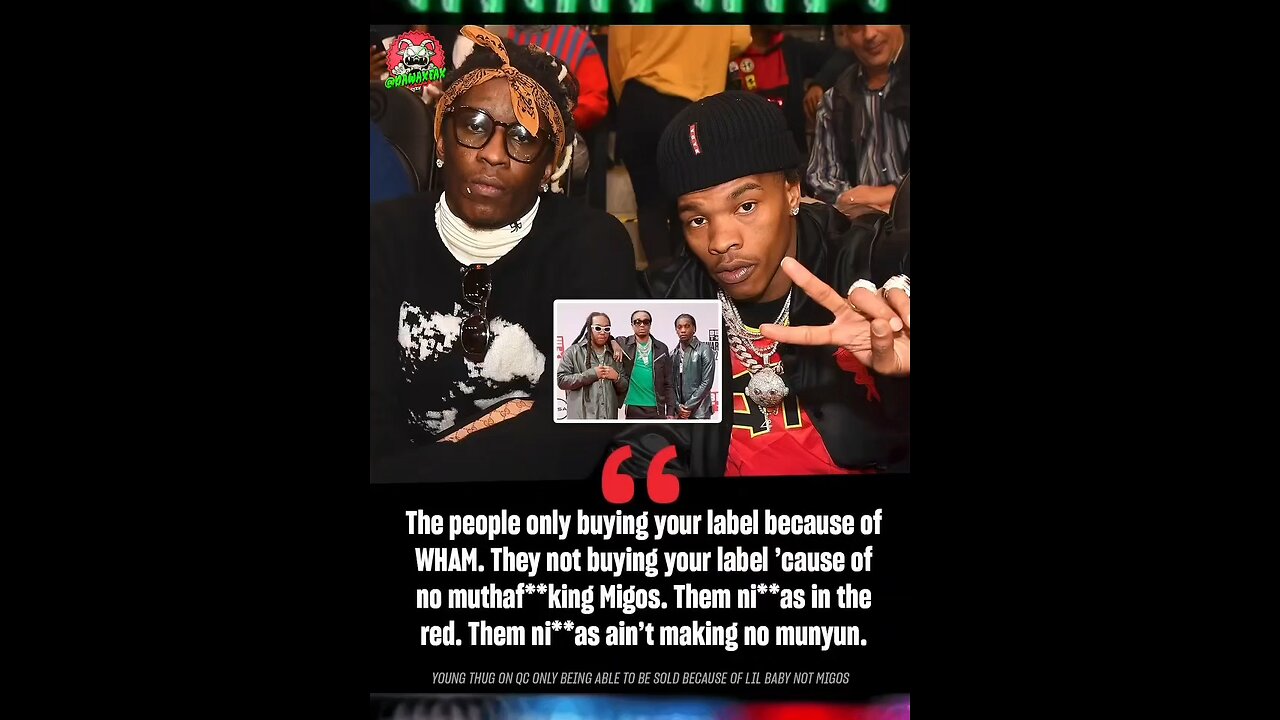 #YOUNGTHUG 'S WILDESTCOMMENTS ON NEWLYLEAKED JAIL CALLS