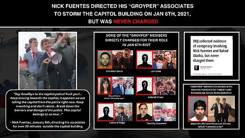 Is Nick Fuentes a FED? Seen here on Jan 6th with bullhorn encouraging bad behavior.