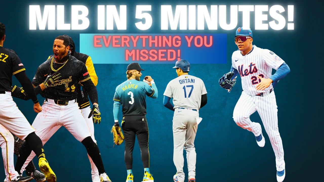 MLB Weekend Was Fire 🔥🔥🔥 (Everything You Missed in 5 Minutes)