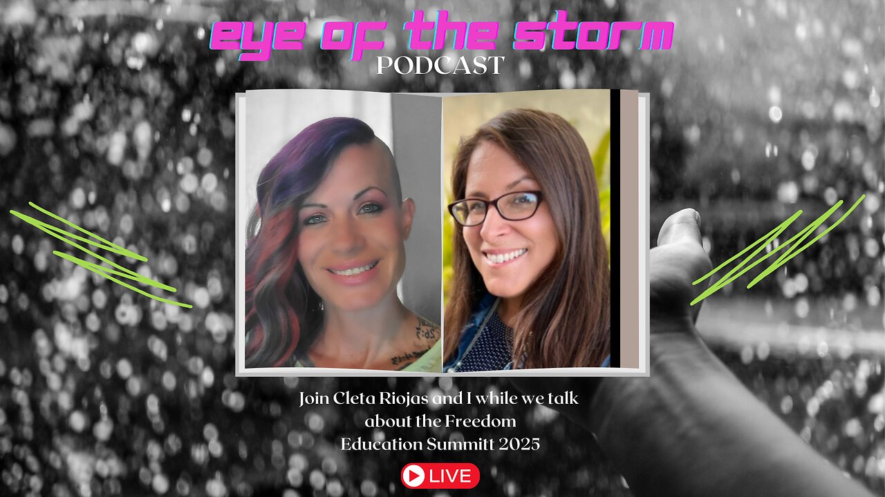 Eye of the STORM Podcast LIVE S2 E47 04/30/25 with Cleta Riojas