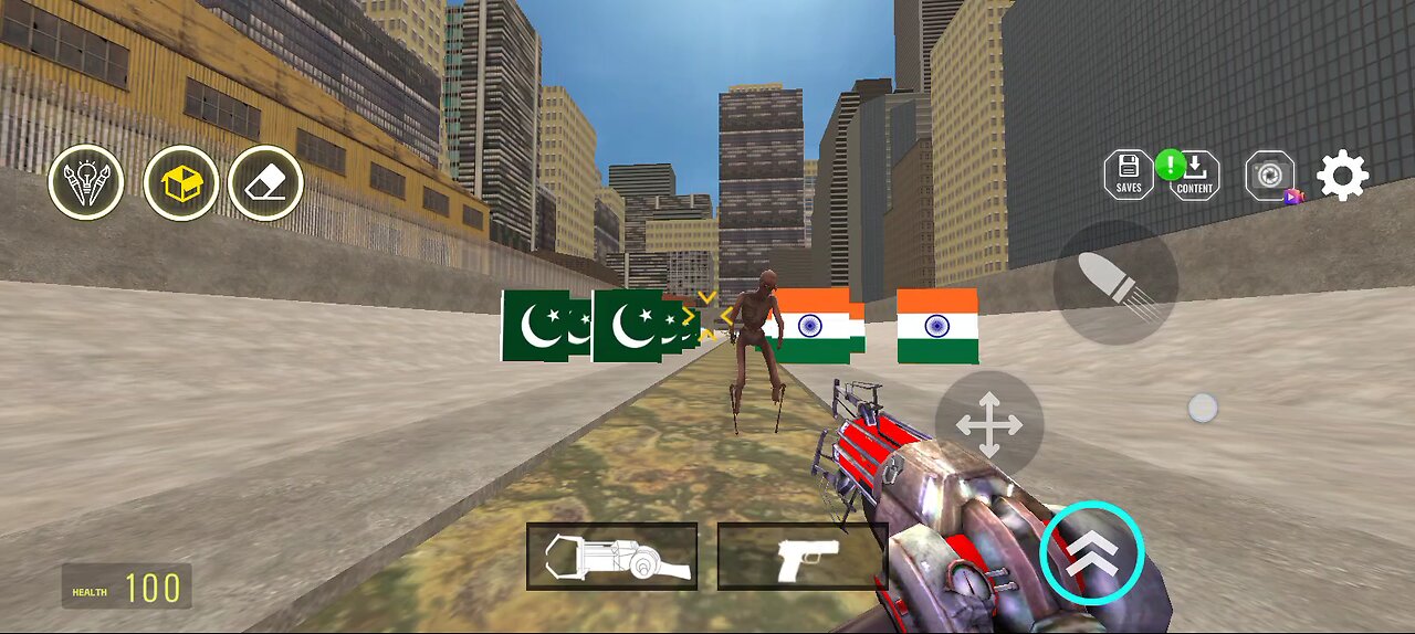 Nextbots Playground Mod Pakistan Vs India Battle Test
