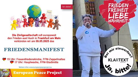 European Peace Project Frankfurt / FriedenJetzt & KLARTEXT Rhein-Main