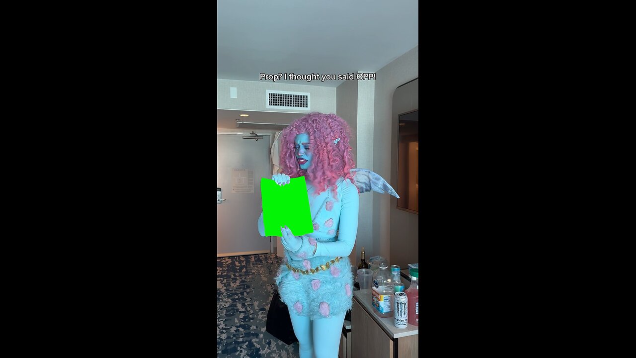 Prop? I Thought You Said Opp | Green Screen