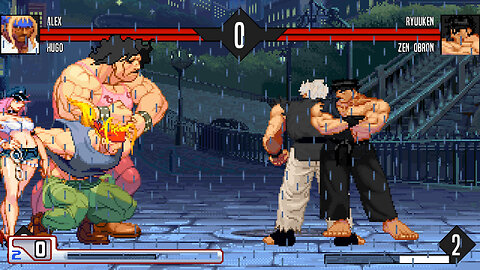 MUGEN - GM's Alex & Hugo vs. Ryuuken & Zen Obron - Download
