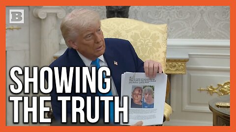 President Trump Shames South African President to His Face for Persecution of White Farmers