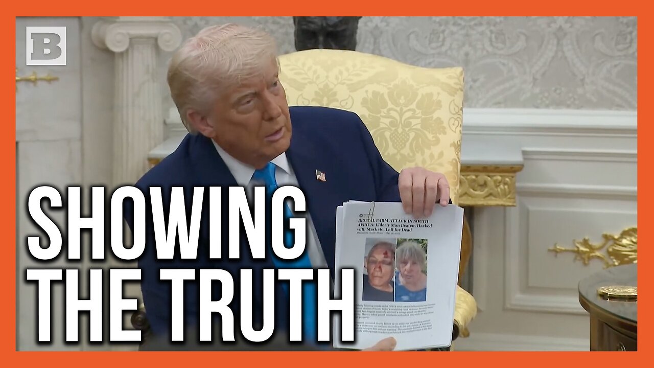 President Trump Shames South African President to His Face for Persecution of White Farmers