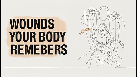 The wounds you don't even remember are still controlling your life