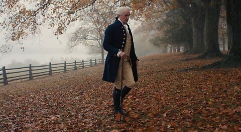 George Washington’s Misty Morning at Mount Vernon 🍂 1789 Reflection