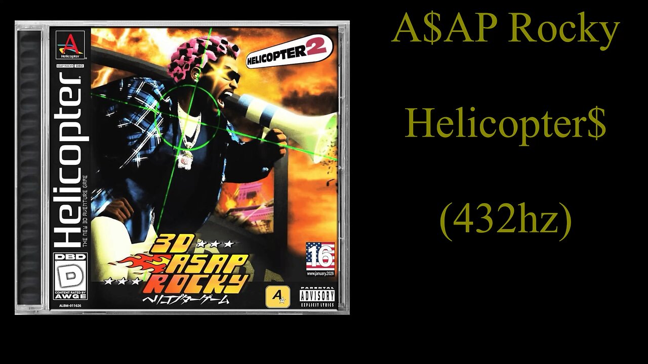 A$AP Rocky - Helicopter$ (432hz)