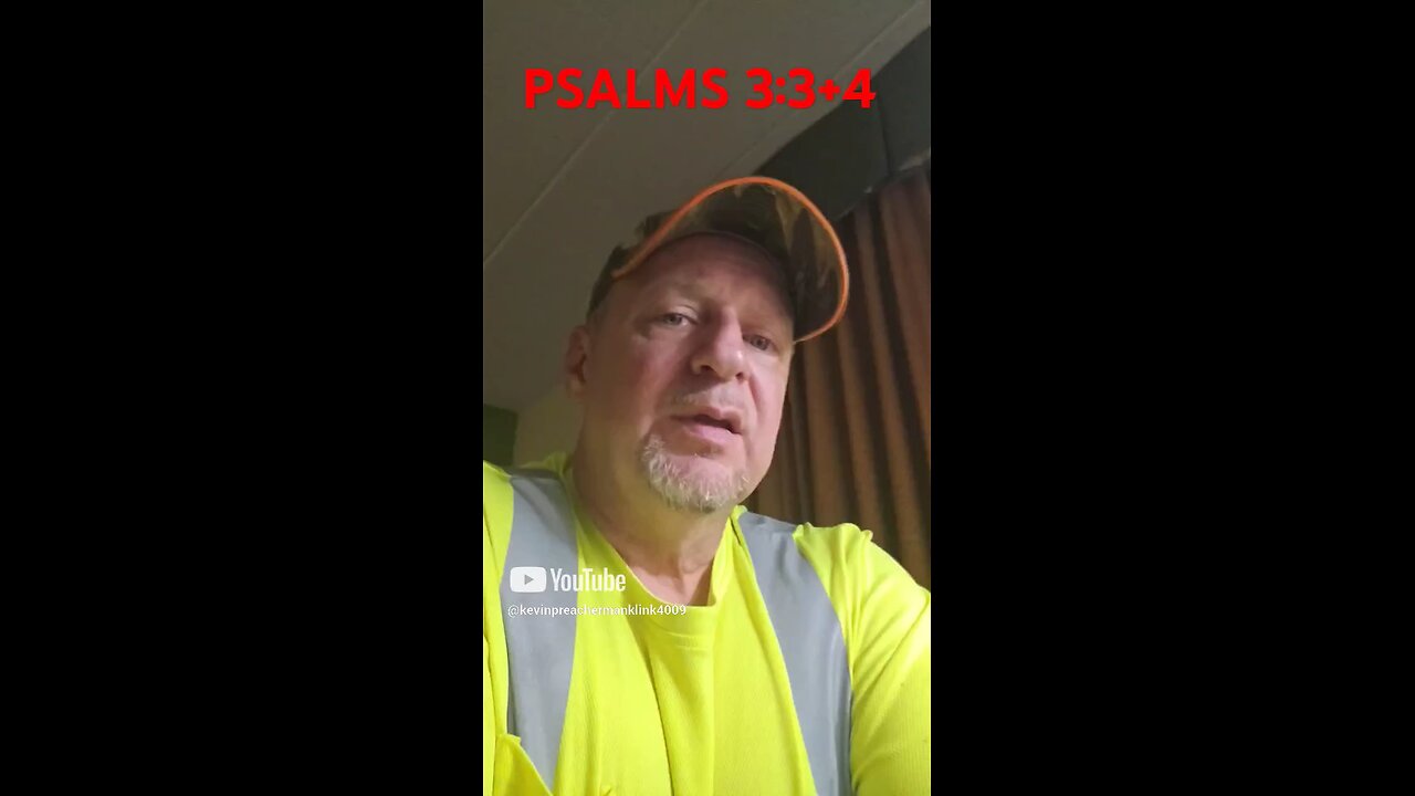 #PSALMS3:3+4 "DOES YOUR GOD HEAR? DOES YOU GOD ANSWER?"