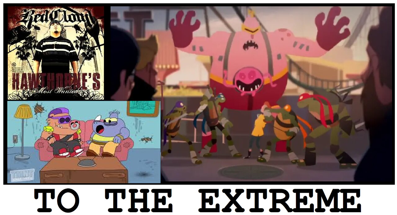 To The Extreme: Red Cloud - Vanilla Ice parody feat. Ninja Turtles comedy shorts