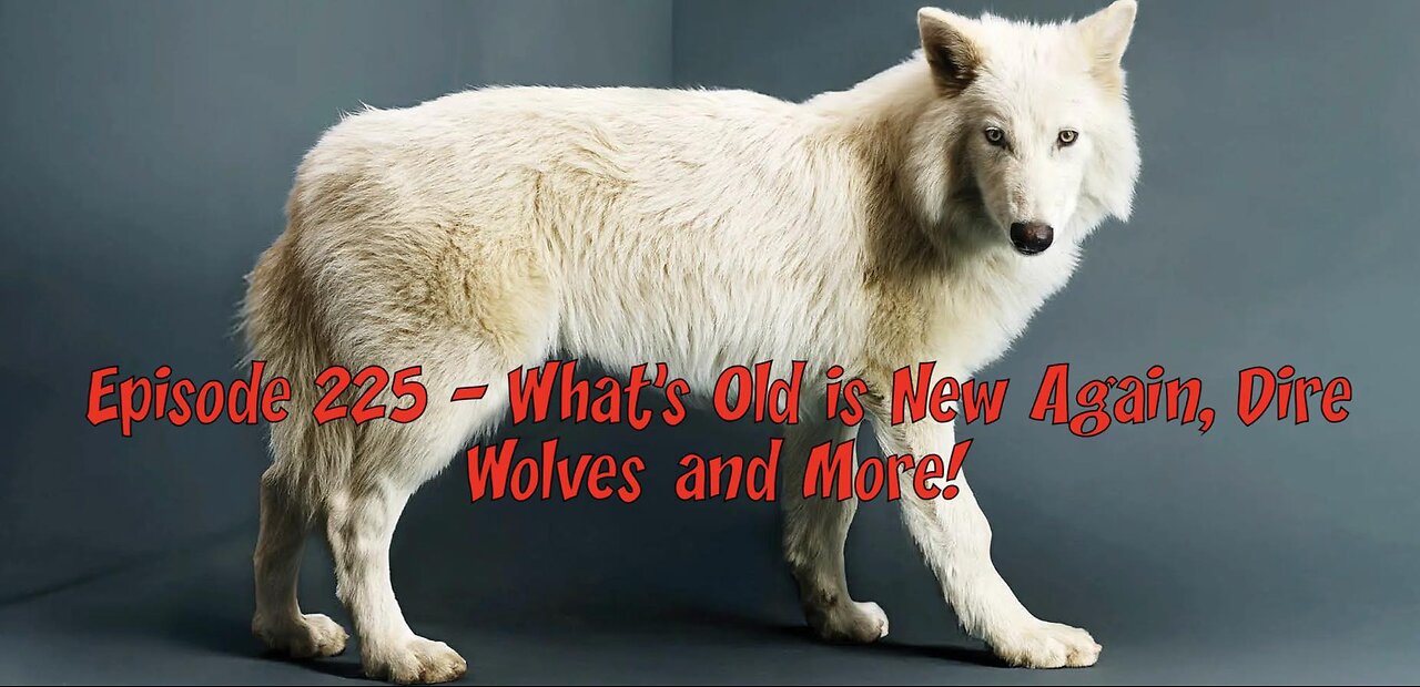 Episode 225 – What’s Old is New, Dire Wolves and More!
