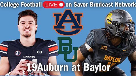 19Auburn at Baylor Game Broadcast