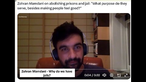 Zohran Mamdani NYC Mayoral candidate questions why we have jails