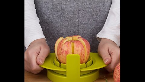 3-in-1 Versatile Handle Push Cutter For Apple, Mango, Tomato And More