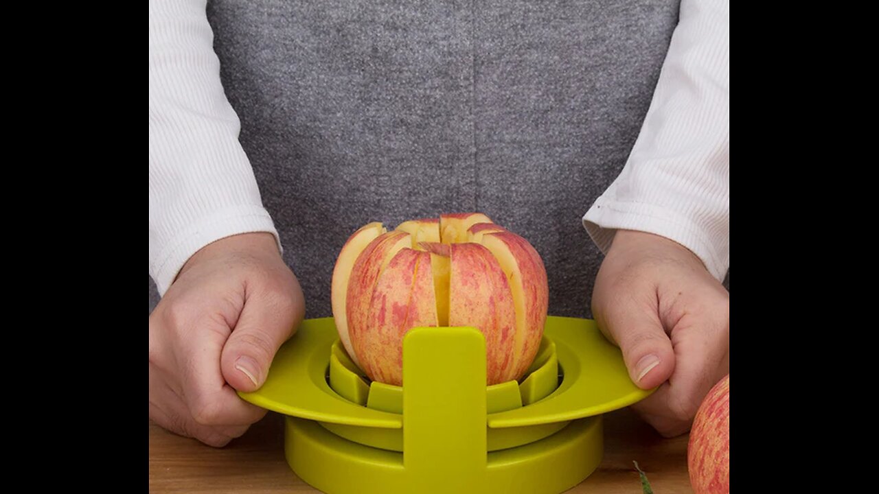 3-in-1 Versatile Handle Push Cutter For Apple, Mango, Tomato And More