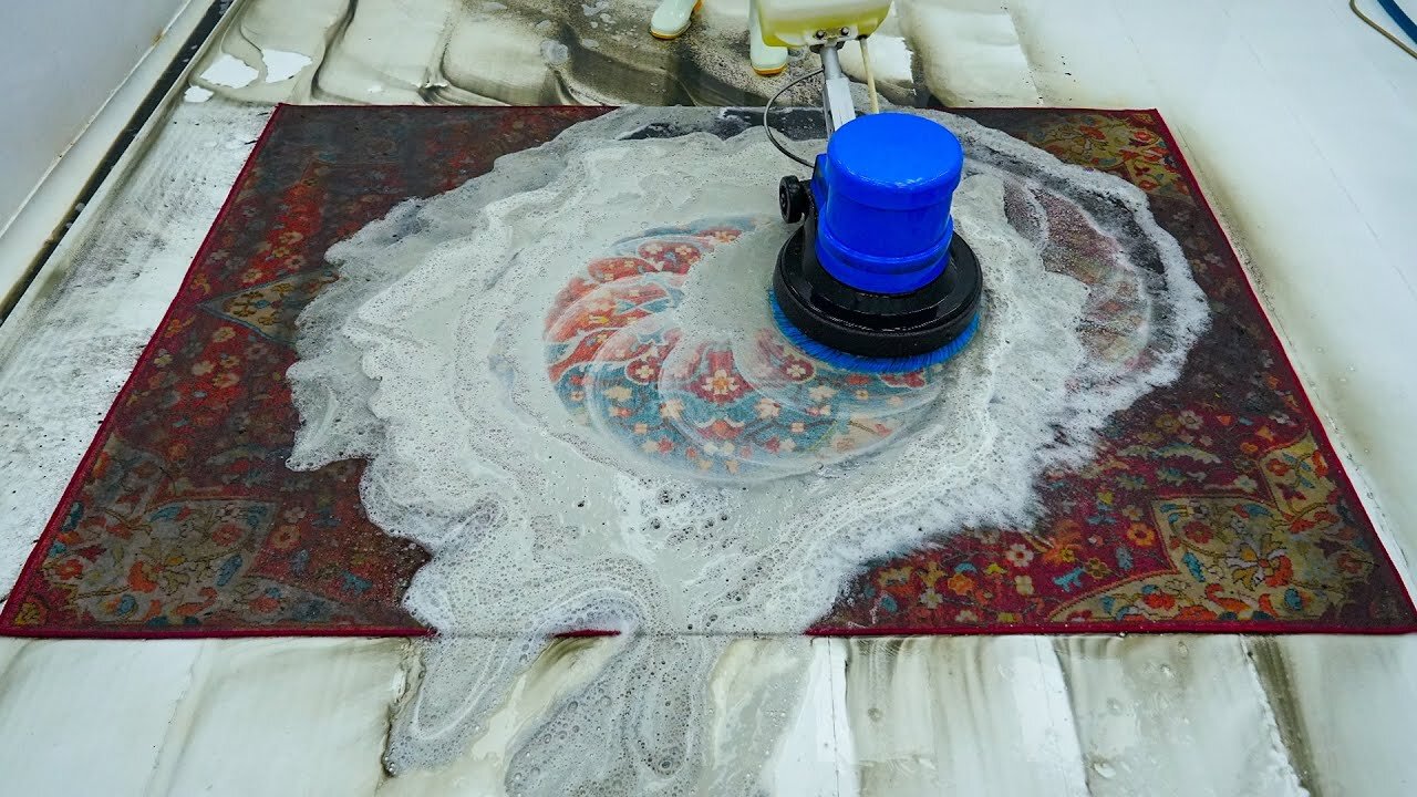 Satisfying Videos - You Have Not Seen Such A Dirty Carpet - ASMR Cleaning - Relaxing Video