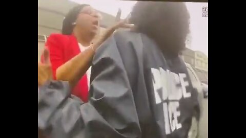 Bodycam footage of LaMonica McIve putting hands on and screaming at DHS Agents
