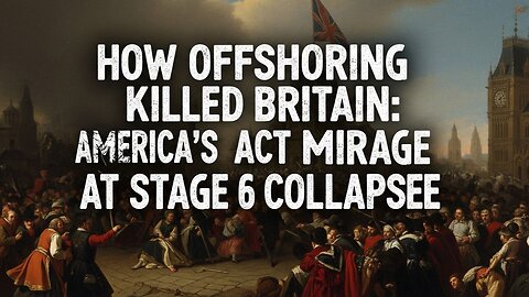 How 7 Stages Doomed Britain's Empire—USA's Rust Belt at Stage 6