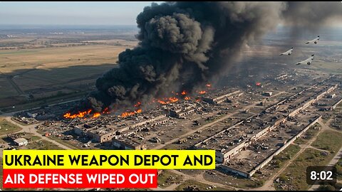 This Russian weapon hits harder than rockets – Western weapon warehouse destroyed in Ukraine!