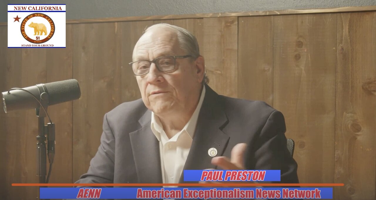 PAUL PRESTON AND THE NEW CALIFORNIA STATE MOVEMENT APRIL 12, 2025