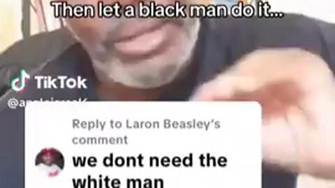 Black Man Says It