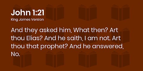JOHN 1:21 IS ABOUT Muhammad, A Zakir Naik PARROT, HOW DO YOU REFUTE A MISTAUGHT MUSLIM????