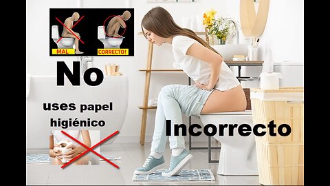 No uses papel higiénico