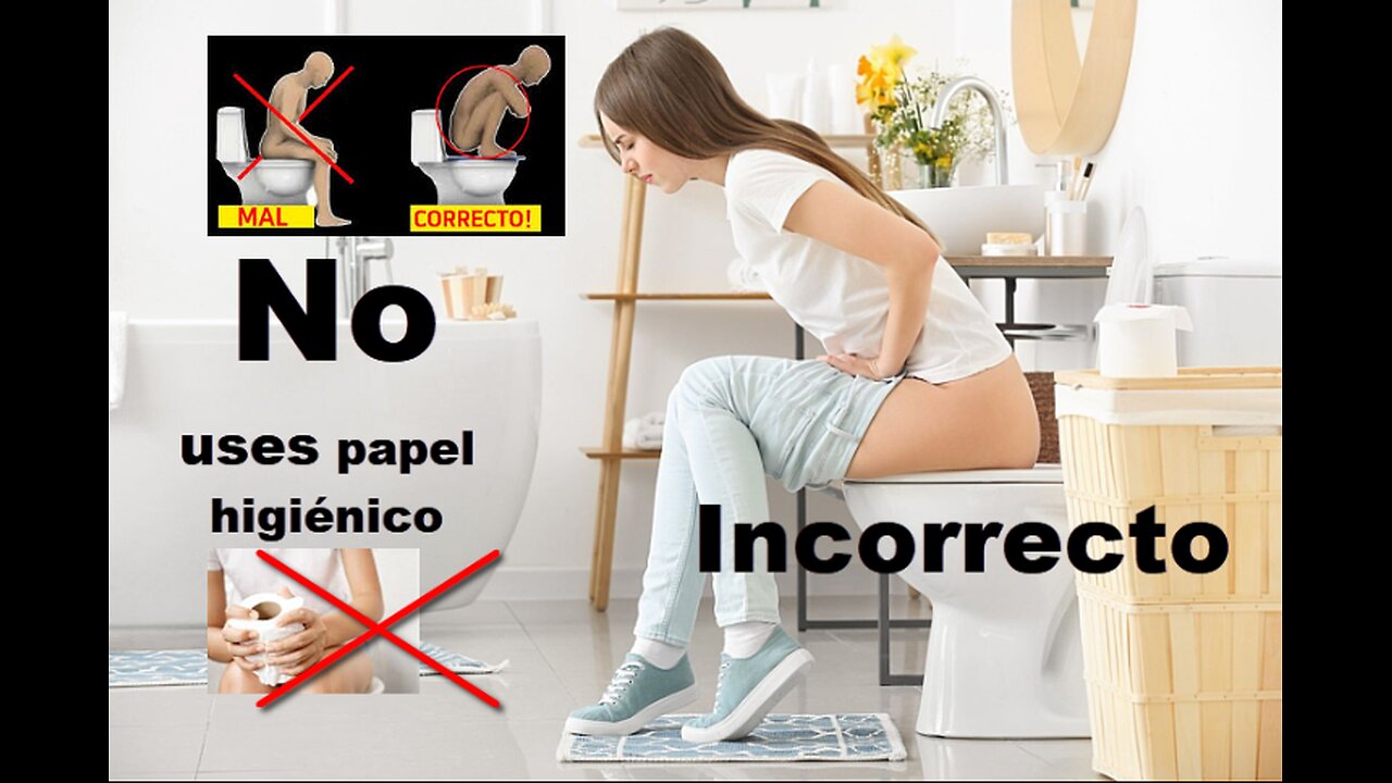 No uses papel higiénico