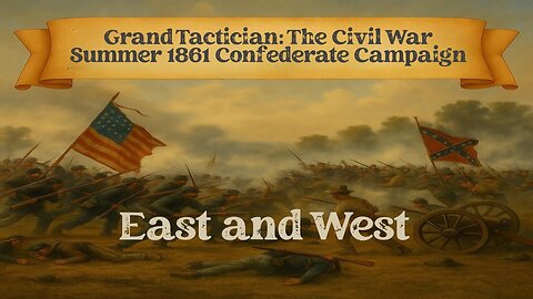 Grand Tactician: The Civil War Summer 1861 Confederate Campaign Episode 14