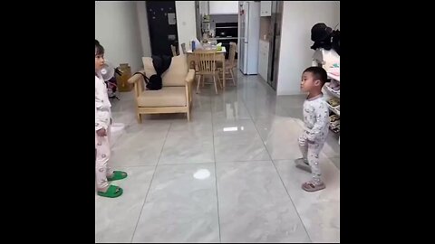 Sibling fight! The sis goes up to him and is like, “you’re short so nothing else matters!” 🤣🤣