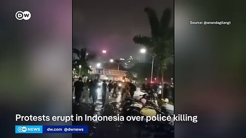 Violent protests erupt in Indonesia after police killing
