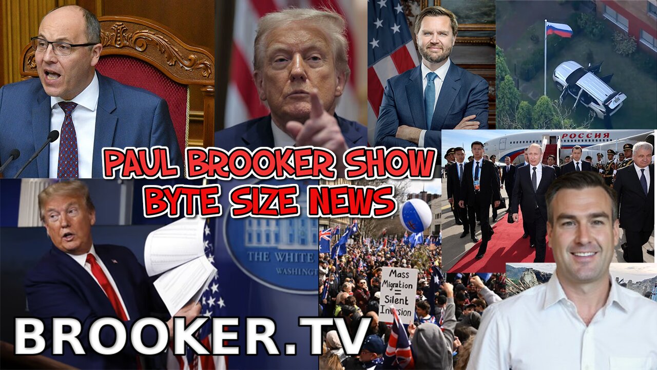 THE PAUL BROOKER SHOW BYTE SIZE NEWS MONDAY 1ST OF SEPTEMBER