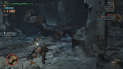 mh wild we go to continue the story.