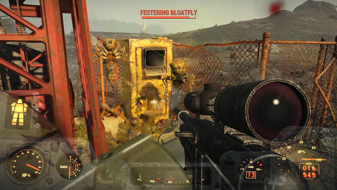 That was like an Alien chest burster! (Fallout 4)