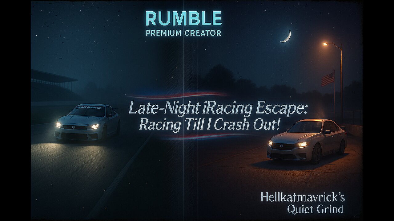 "Late-Night iRacing Escape: Racing & creating Paint Schemes for creators Till I Crash Out!"