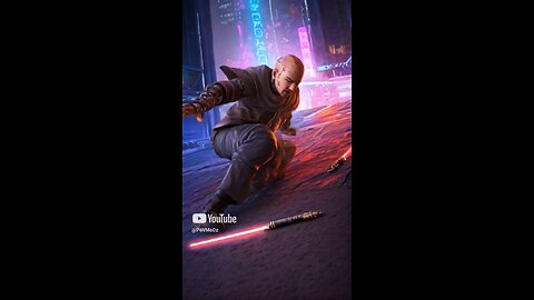 Ai cyberpunk samurai