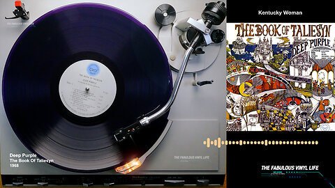 Deep Purple ) The Book Of Taliesyn ) 1968 (Purple Translucent Vinyl Tetragrammaton US 2006)
