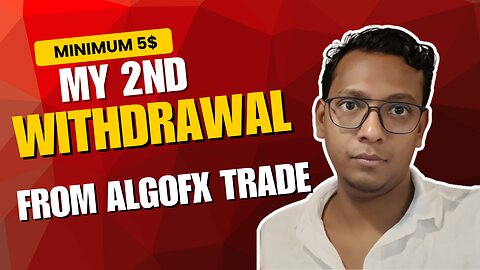 My 2nd withdrawal from AlgoFX Trade