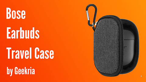 Bose Earbuds Case | Geekria