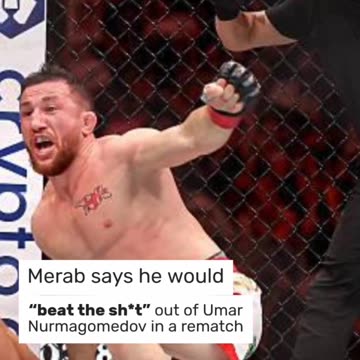 Merab on Umar Rematch & Bautista